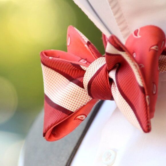 COPY - Men's bow tie Silk Self-tied Gift Box SR448